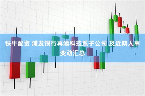 铁牛配资 浦发银行再添科技系子公司 及近期人事变动汇总